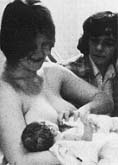 Woman nursing